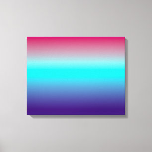 Impressão Em Tela Vibrant Magenta to Deep Purple Smooth Abstract 