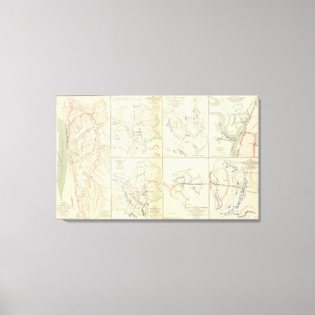 Impressão Em Tela Vicksburg, Jackson, Ponte Big Black River (Frente)