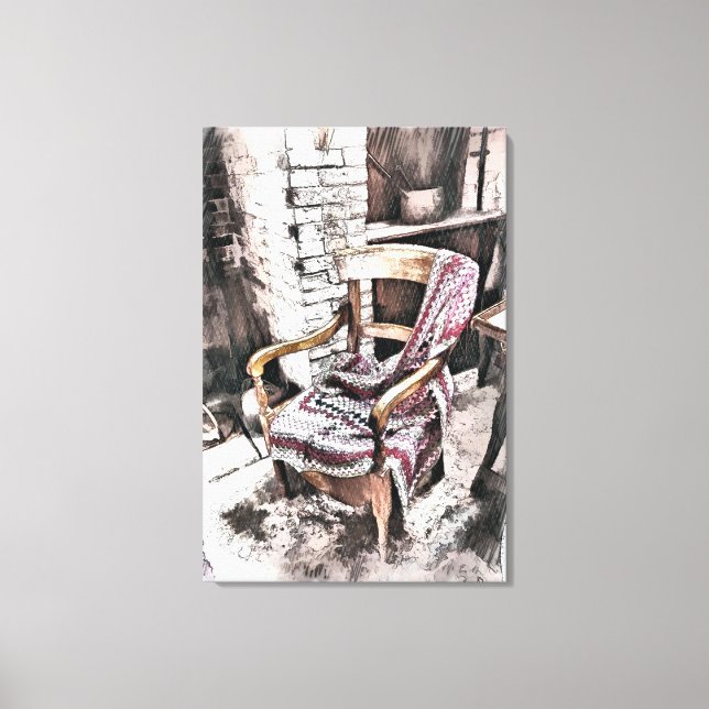 IMPRESSÃO EM TELA VICTORIAN ENGLAND (Frente)