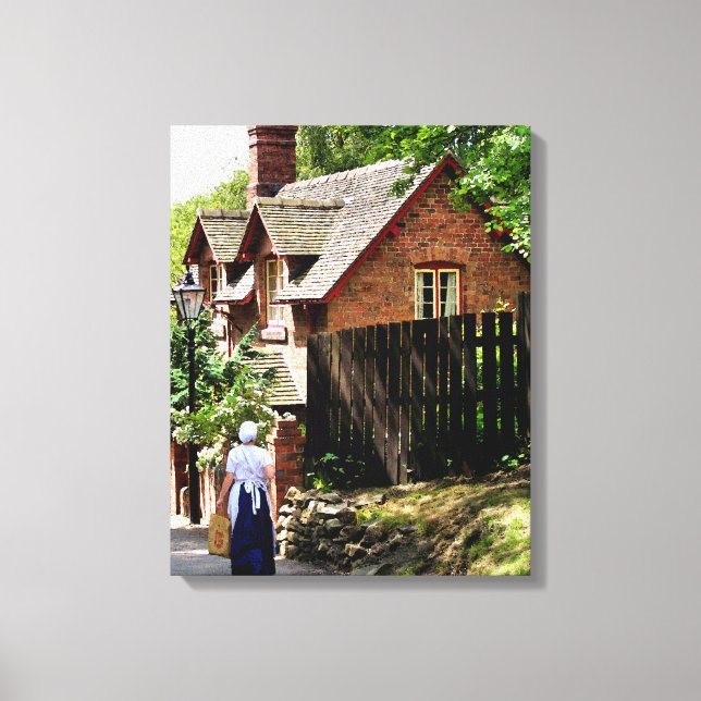 IMPRESSÃO EM TELA VICTORIAN ENGLAND (Frente)