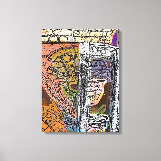 IMPRESSÃO EM TELA VICTORIAN ENGLAND (Frente)