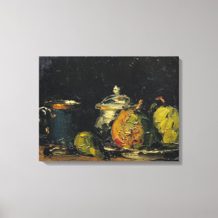 Impressão Em Tela Vida de Paul Cezanne ainda, c.1865