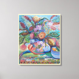 Impressão Em Tela Vida Estável de Flores Selvagens Australianas