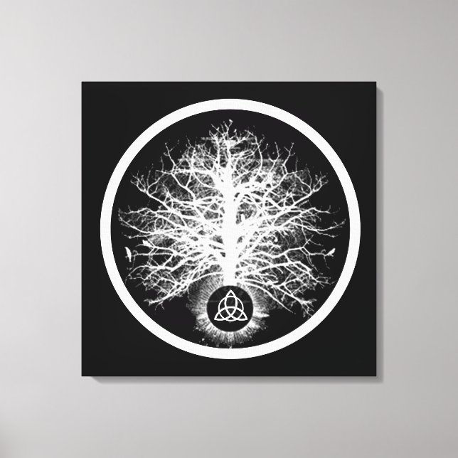 Impressão Em Tela Vida Eterna (Frente)