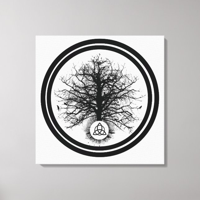 Impressão Em Tela Vida Eterna (Frente)