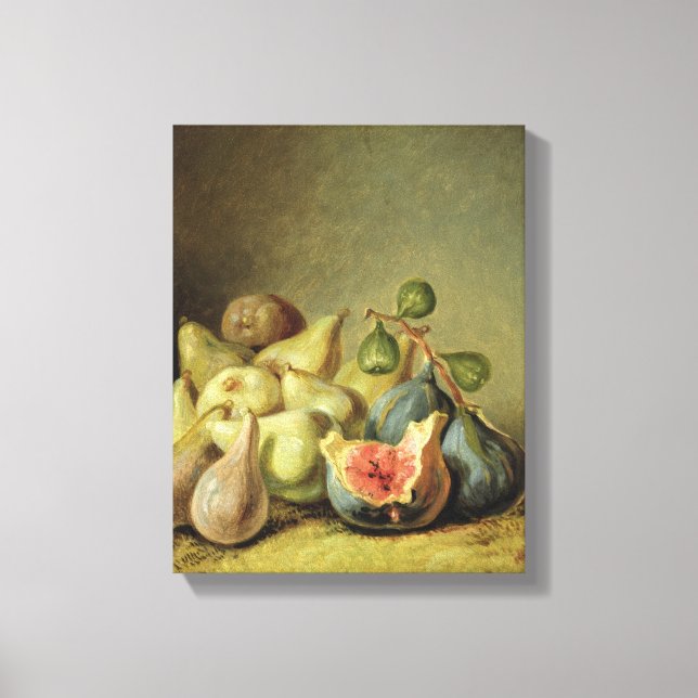 Impressão Em Tela Vida fruta estática (Frente)