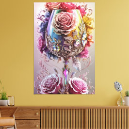 Impressão Em Tela Vidro Cristal Luxurioso Vidro