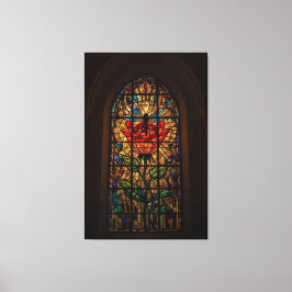 Impressão Em Tela Vidro de Rosa radiante