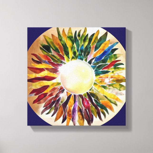 Impressão Em Tela Vidro Deixa Pearl Tela de Arte Fina Moderna Imprim (Frente)