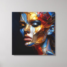 Impressão Em Tela Vidro Estido - Harmonia Em Vidro E Pele