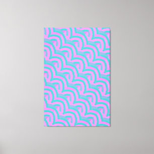 Impressão Em Tela vigas contemporâneas à moda chiques