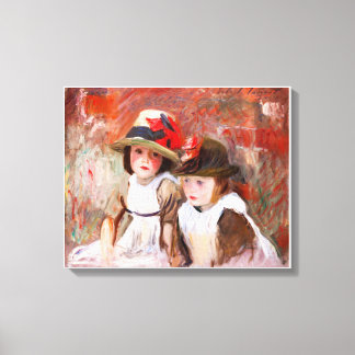Impressão Em Tela Village Children (1890) por John Singer Sargent.