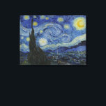 Impressão Em Tela Vincent Van Gogh, A Noite Estrelada<br><div class="desc">Vincent Van Gogh - A Noite Estrelada,  1889.</div>