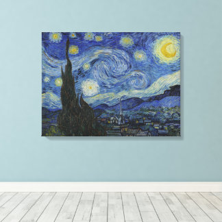 Impressão Em Tela Vincent Van Gogh, A Noite Estrelada
