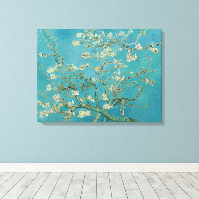 Impressão Em Tela Vincent Van Gogh, Almond Blossom, Amandelbloesem (Insitu(piso de madeira))