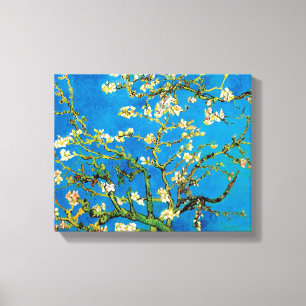 Impressão Em Tela Vincent Van Gogh - Amendoeira em Flor Arte Refinad