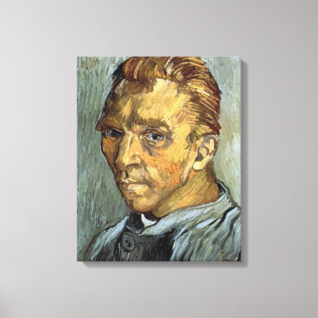 Impressão Em Tela VINCENT VAN GOGH - Autorretrato sem barba (Frente)