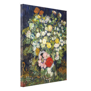 Impressão Em Tela Vincent van Gogh - Buquê de Flores em um Vase