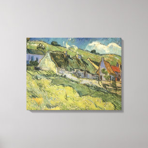 Impressão Em Tela Vincent van Gogh - Cabanas de Palha