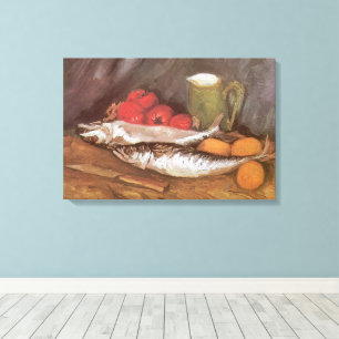 Impressão Em Tela Vincent van Gogh - Cavalas, Limões e Tomates