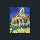 Impressão Em Tela Vincent van Gogh é a Igreja em Auvers<br><div class="desc">"A Igreja de Auvers" é uma das famosas pinturas criadas por Vincent van Gogh em 1890, poucas semanas antes de sua morte. Ele retrata o Notre-Dame de l'Assomption, uma igreja na pequena vila francesa de Auvers-sur-Oise, onde van Gogh passou os últimos meses de sua vida. A pintura é caracterizada por...</div>