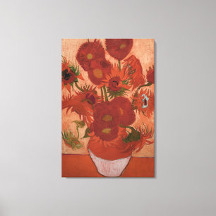 Impressão Em Tela vincent van gogh impressionista girassol belas art