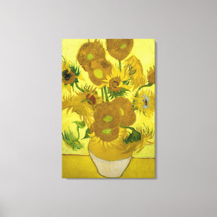 Impressão Em Tela vincent van gogh impressionista girassol belas art