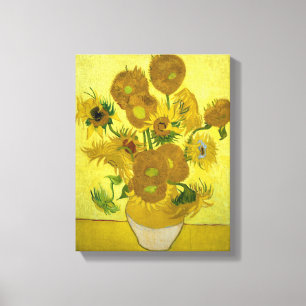Impressão Em Tela vincent van gogh impressionista girassol belas art