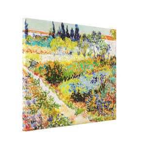 Impressão Em Tela Vincent van Gogh - Jardim de Arles