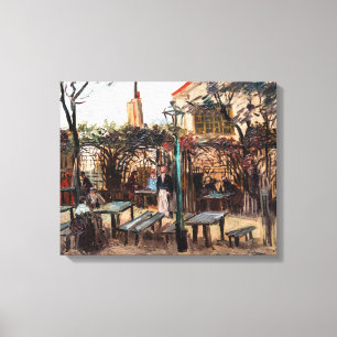 Impressão Em Tela Vincent Van Gogh - La Guinguette em Montmartre