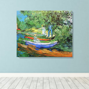 Impressão Em Tela Vincent van Gogh - Margem do Oise em Auvers