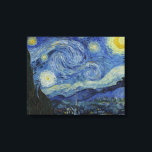 Impressão Em Tela Vincent van Gogh - Noite Estrelada<br><div class="desc">Vincent van Gogh - Starry Night - 1889 - pintura a óleo</div>