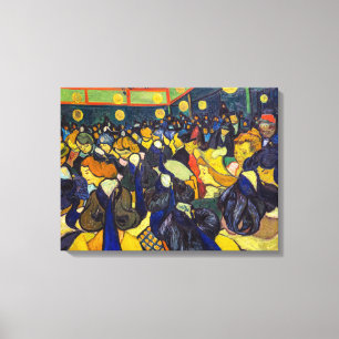 Impressão Em Tela Vincent van Gogh - O salão de baile em Arles