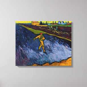 Impressão Em Tela Vincent van Gogh - O Semeador: Arredores de Arles