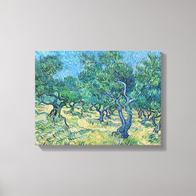 Impressão Em Tela Vincent van Gogh - Olival (Frente)