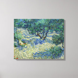 Impressão Em Tela Vincent van Gogh - Olival: Céu Azul Brilhante