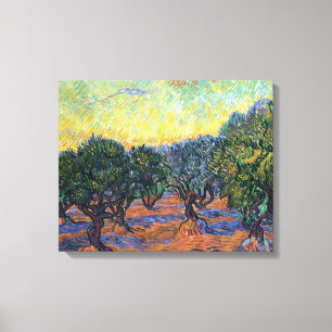 Impressão Em Tela Vincent Van Gogh Olive Grove Impressionismo Arte