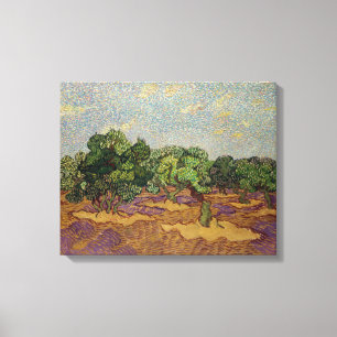 Impressão Em Tela Vincent van Gogh - Oliveiras
