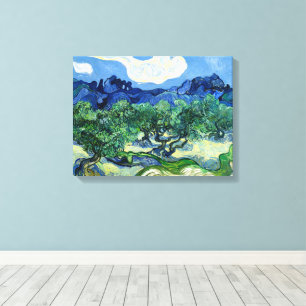 Impressão Em Tela Vincent Van Gogh, Oliveiras com os Alpilles