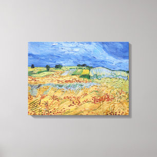 Impressão Em Tela Vincent van Gogh - Os campos / planície em Auvers