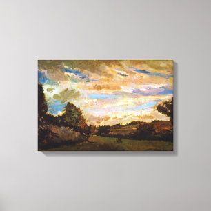 Impressão Em Tela Vincent Van Gogh - Paisagem com Dunes Fine Art