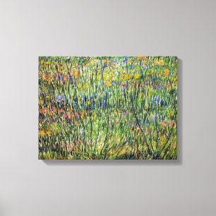 Impressão Em Tela Vincent Van Gogh - Pastagem em Flor Arte Fino