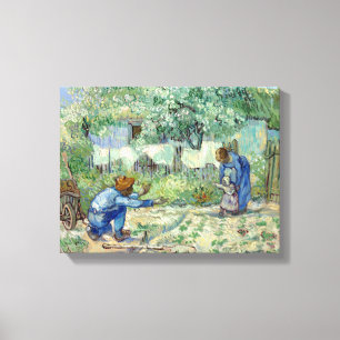 Impressão Em Tela Vincent van Gogh - Primeiros Passos, depois do Mil