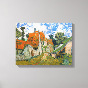 Impressão Em Tela Vincent van Gogh - Rua em Auvers-sur-Oise