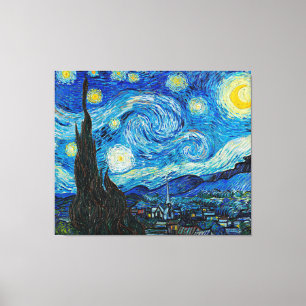 Impressão Em Tela Vincent van Gogh, Starry Night