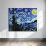 Impressão Em Tela Vincent Van Gogh Starry Night<br><div class="desc">Impressão em grande tela de Vincent Van Gogh Starry Night Painting.</div>