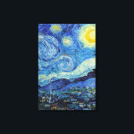 Impressão Em Tela Vincent Van Gogh Starry Night Vintage Fine Art<br><div class="desc">Vincent Van Gogh Starry Night Vintage Fine Art Canvas</div>