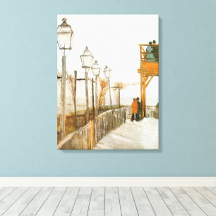 Impressão Em Tela Vincent van Gogh - Terraço e Miradouro