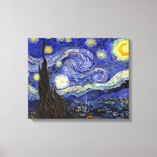 Impressão Em Tela Vincent Van Gogh - The Starry Night Fine Art