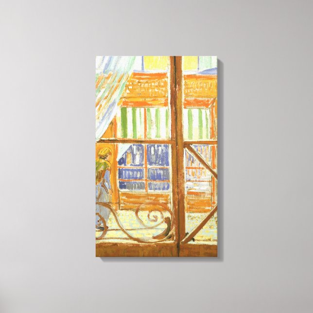 Impressão Em Tela Vincent van Gogh - Uma vitrine de açougue (Frente)